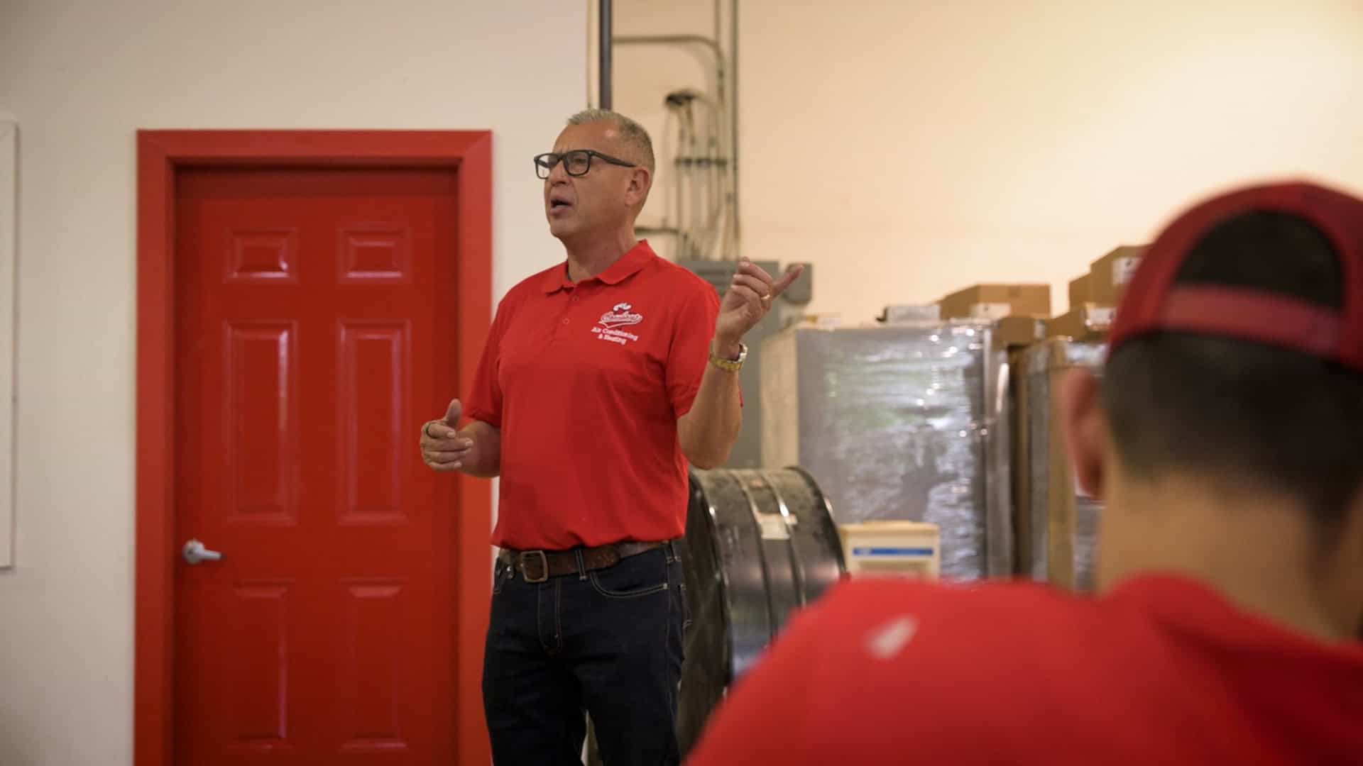 Team training session