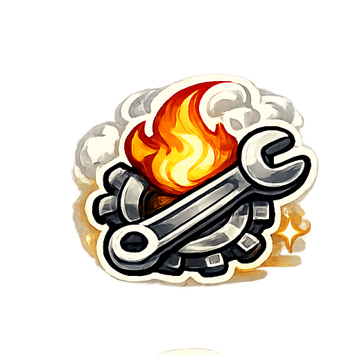 Heating repair icon